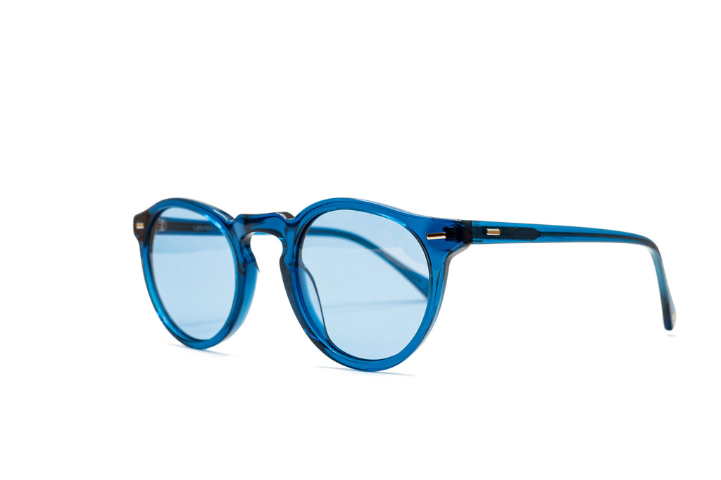 Gafas de sol Blend Azul — vista lateral