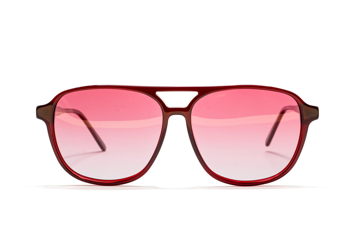 Gafas de sol Bold Rojo — vista frontal