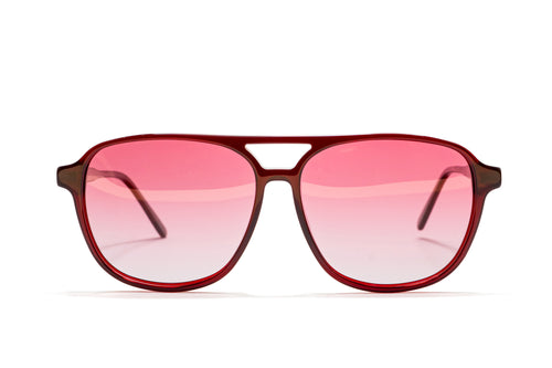 Gafas de sol Bold Rojo — vista frontal