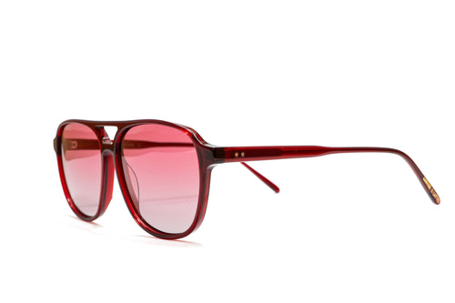 Gafas de sol Bold Rojo — vista lateral