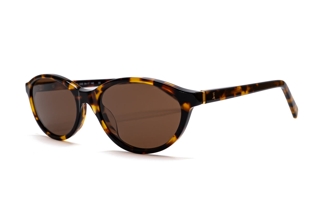 Gafas de sol Crema Havana — vista lateral