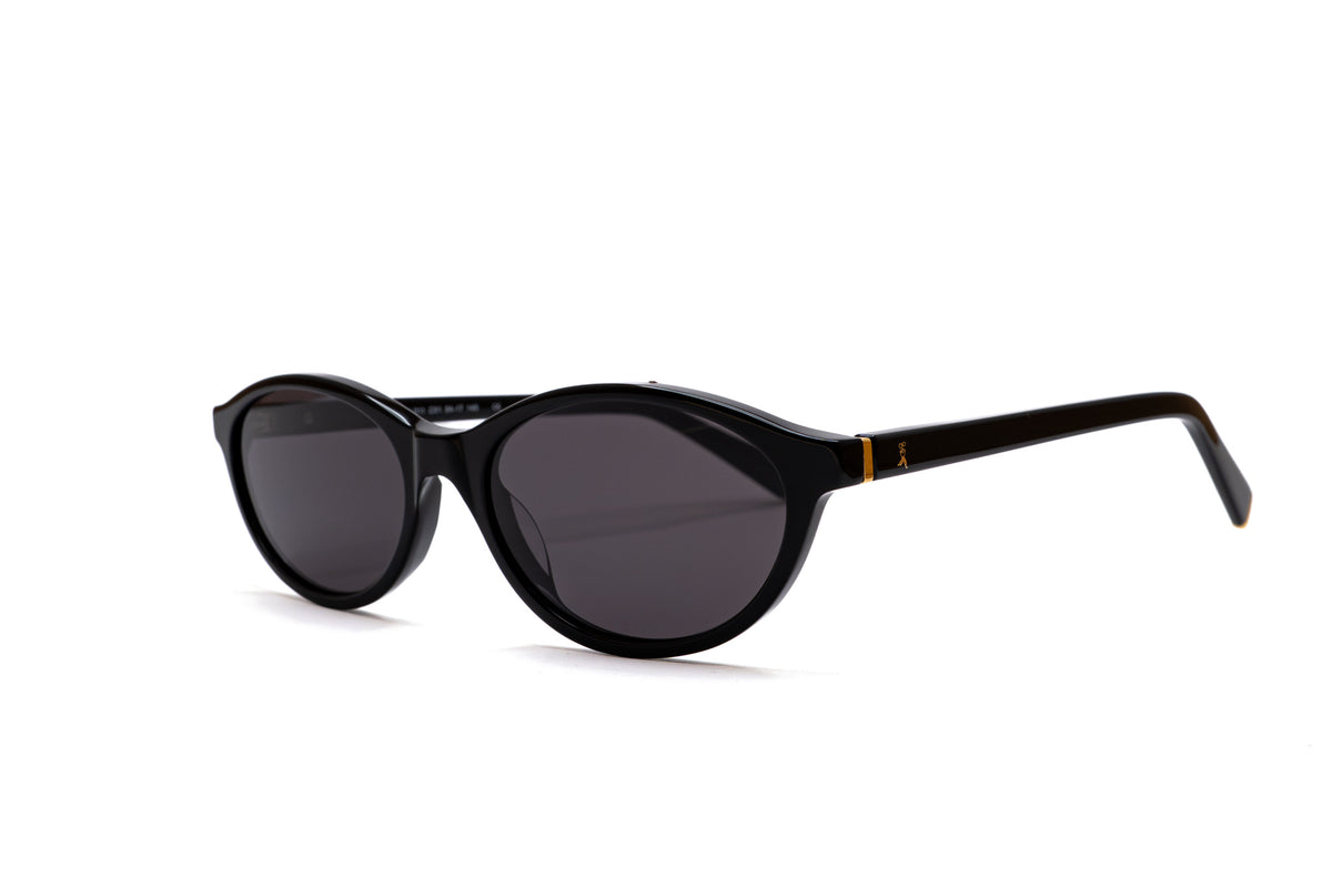 Gafas de sol Crema Negro — vista lateral