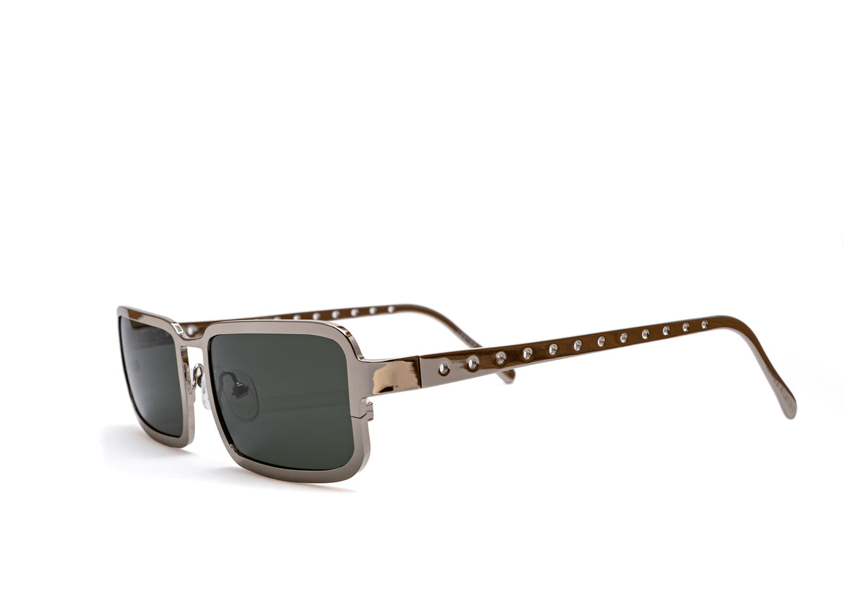 Gafas de sol Drip Plata verde — vista lateral